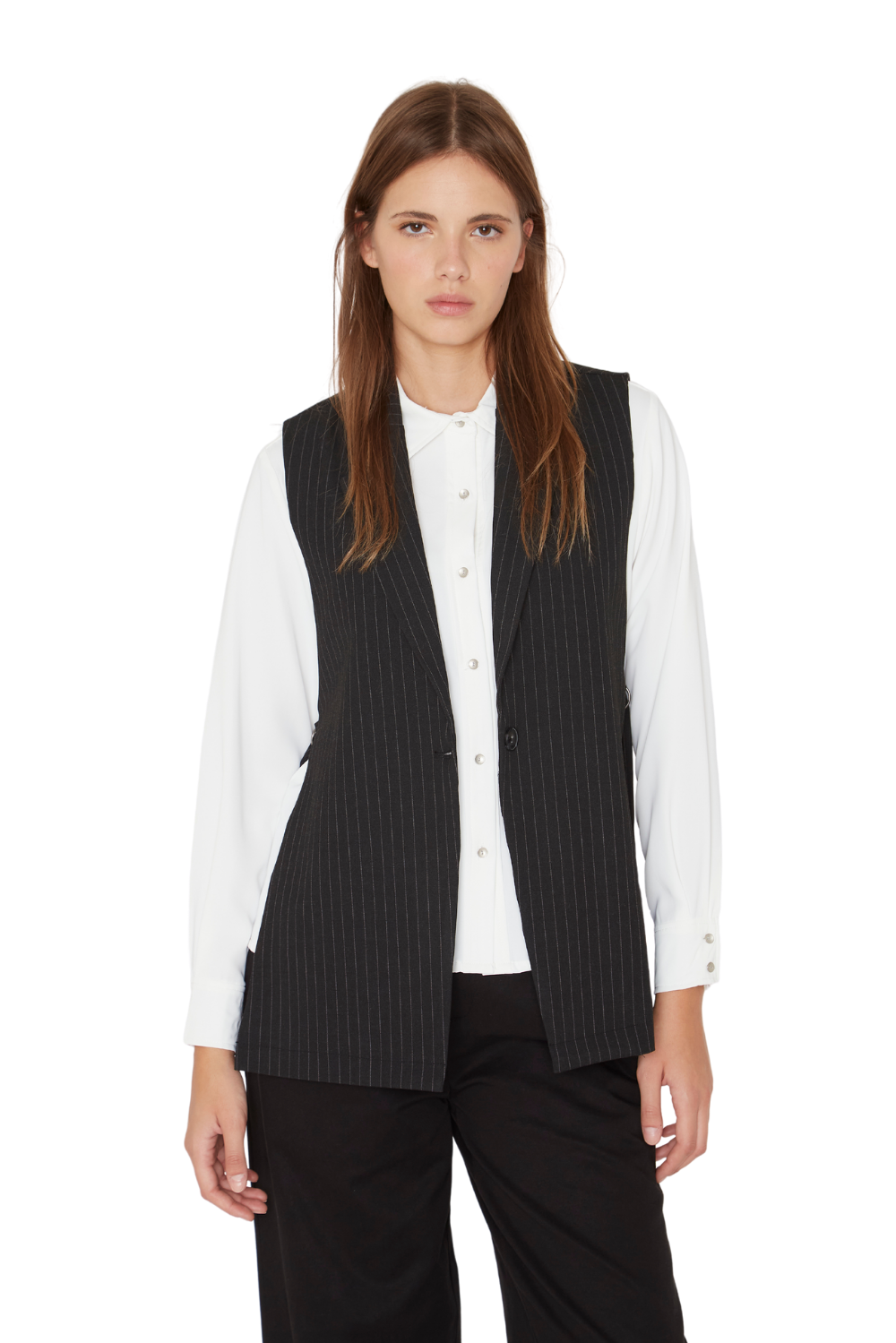 Blazer Owen rayas gris