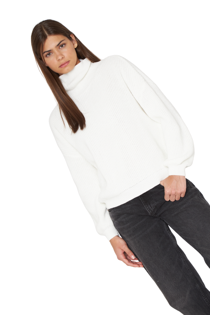 Chaleco Violeta blanco