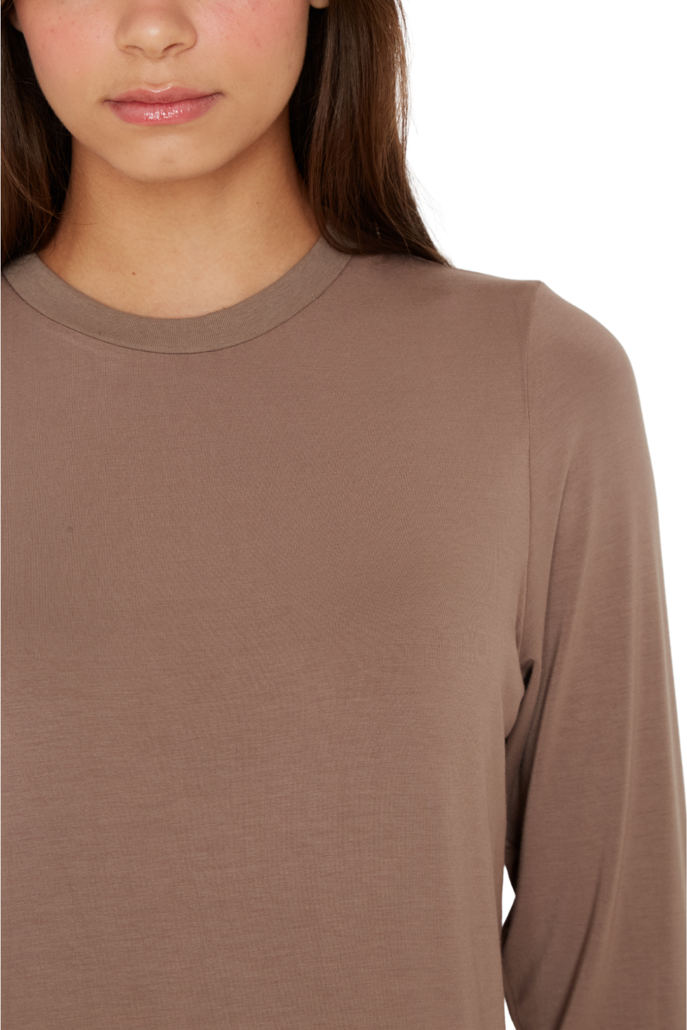 Vestido Antonia café