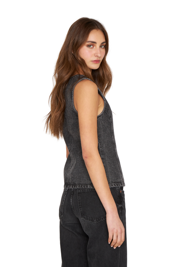 Vest Jacinta negro