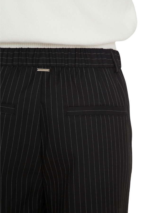 Pantalón Porter líneas negro