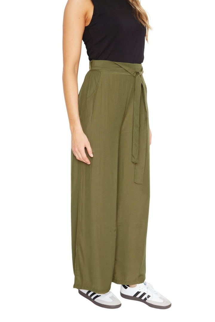 Pantalón Greta largo III verde
