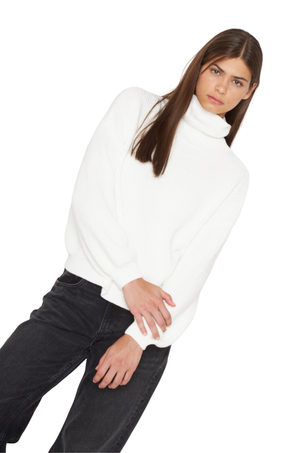 Chaleco Violeta blanco