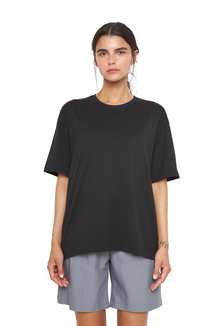 Polera Jacinta PIMA Oversize negra