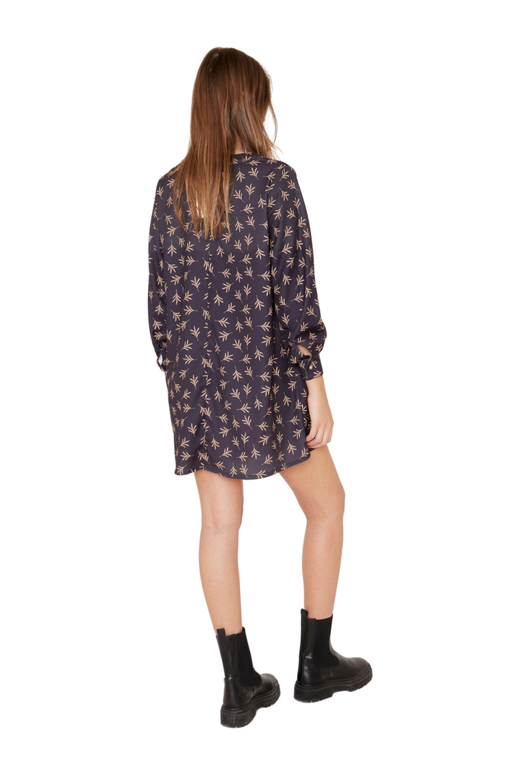 Vestido Lily hojas
