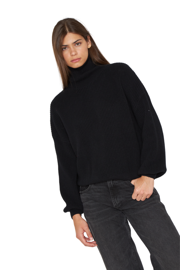 Chaleco Violeta negro