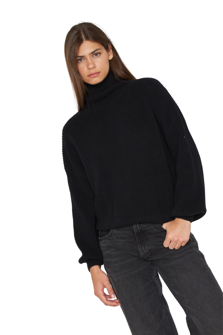 Chaleco Violeta negro