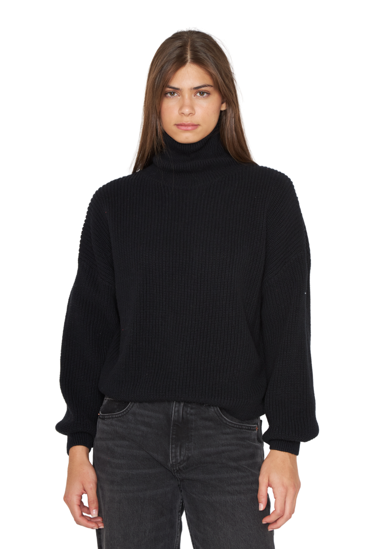 Chaleco Violeta negro