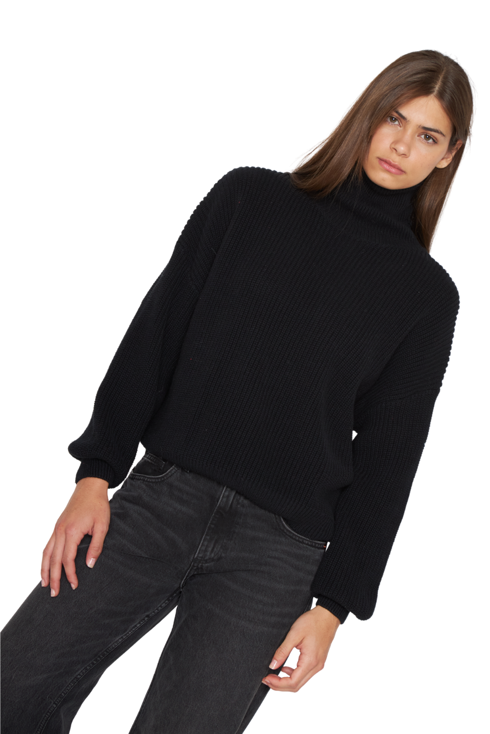 Chaleco Violeta negro