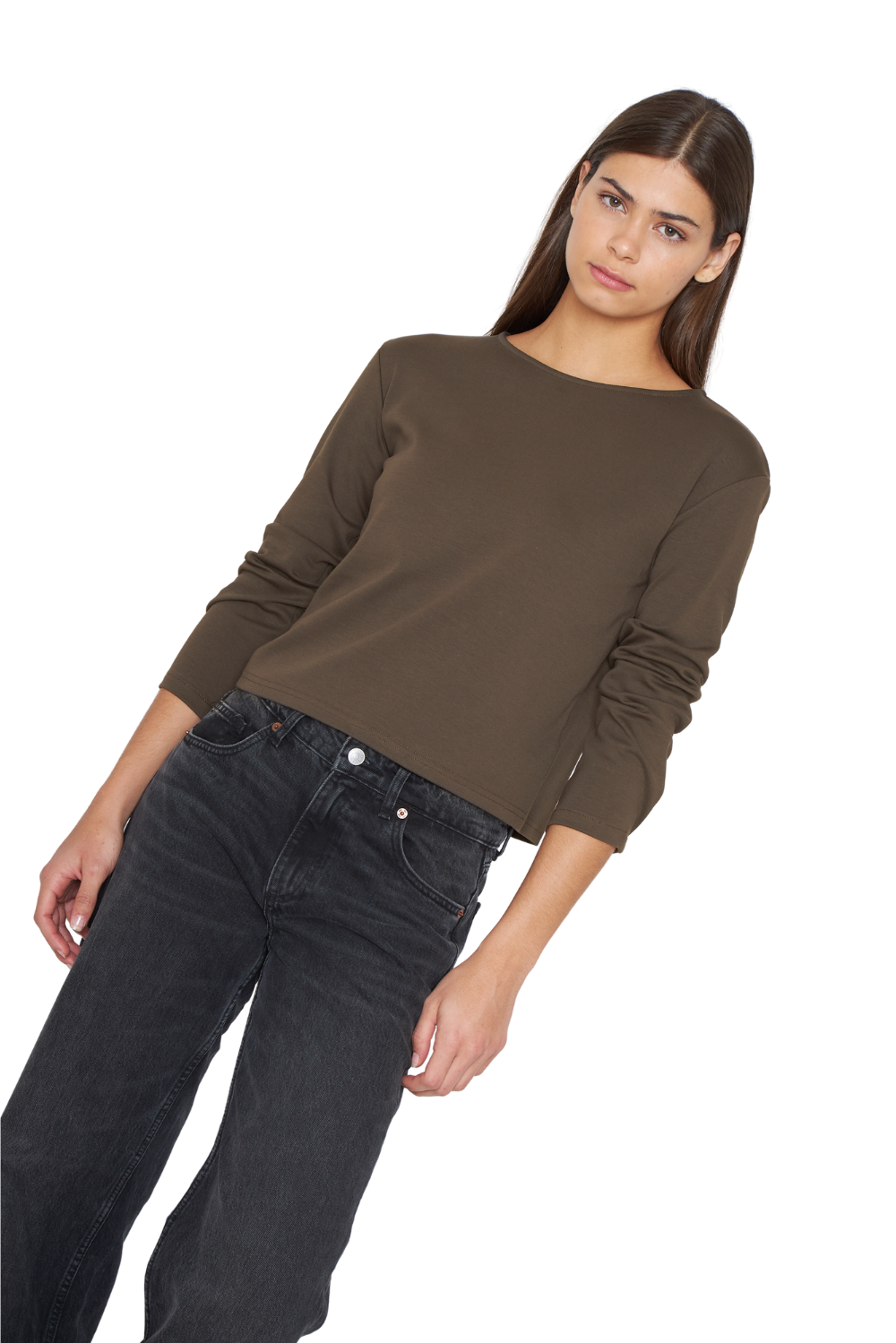 Polera Martina chocolate