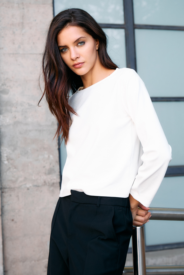 Polera Martina blanca