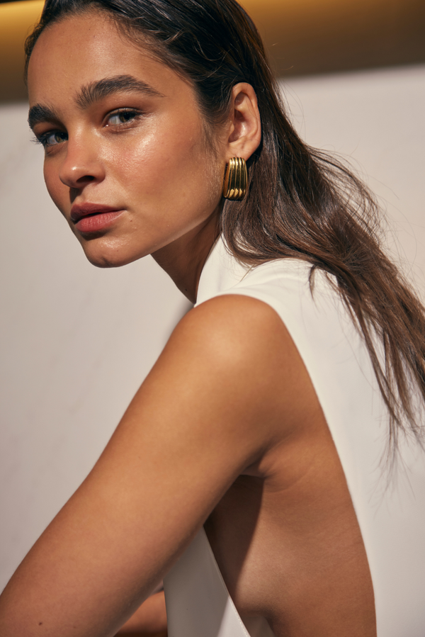 Aros Greta dorados