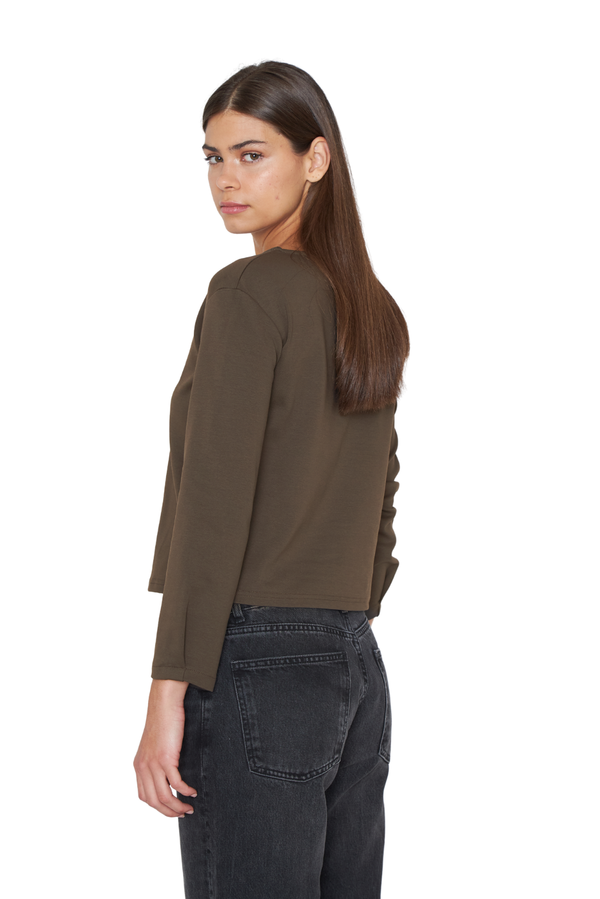Polera Martina chocolate