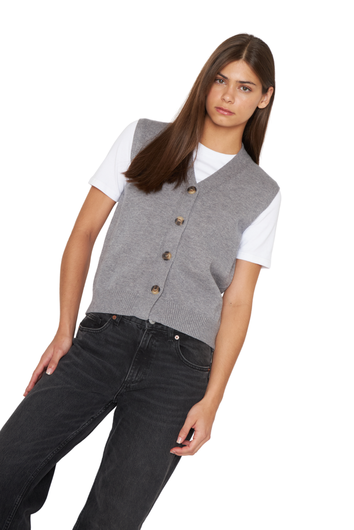 Chaleco Vale gris