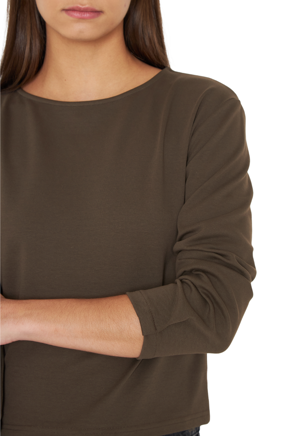 Polera Martina chocolate
