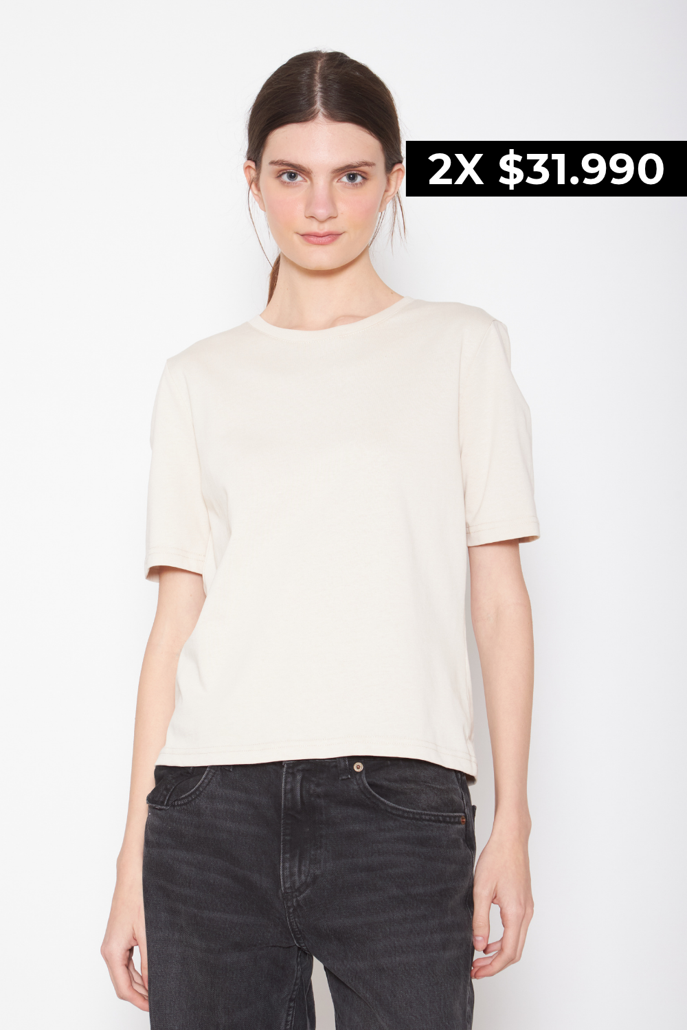 Polera Jacinta crudo