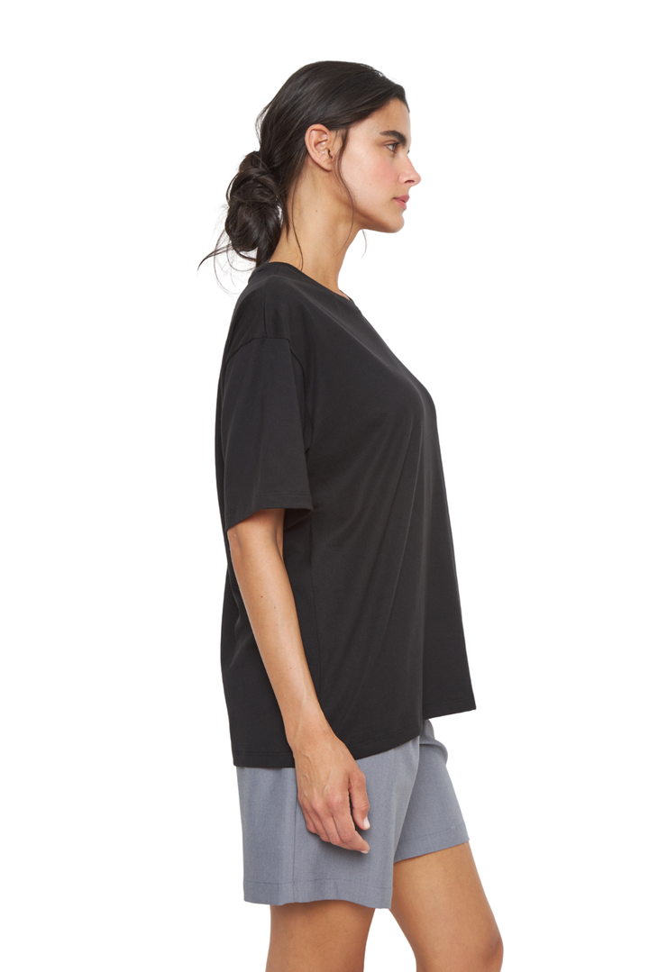 Polera Jacinta PIMA Oversize negra