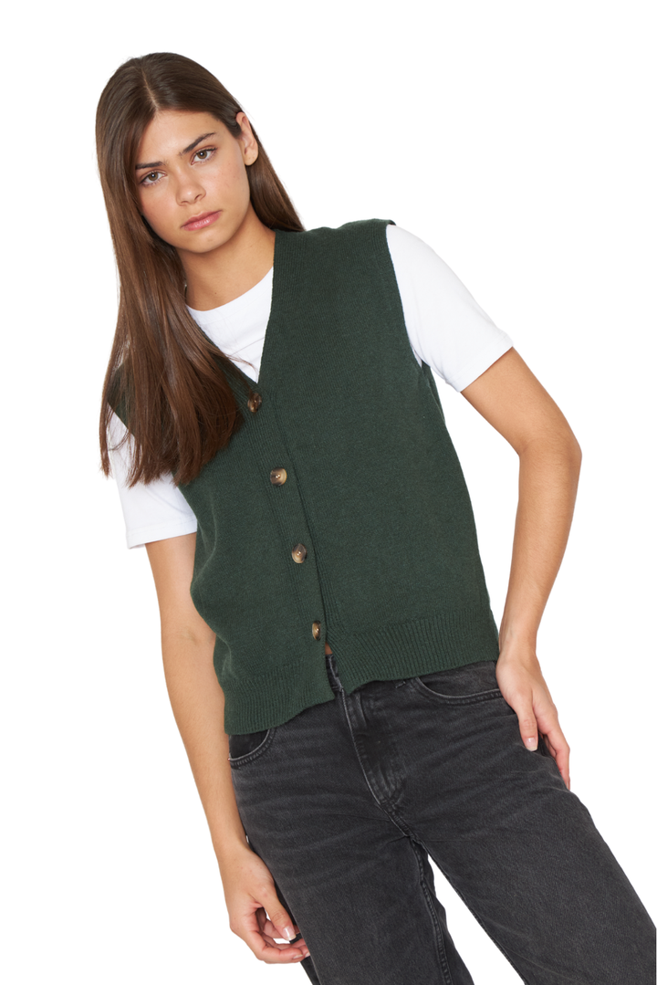 Chaleco Vale verde