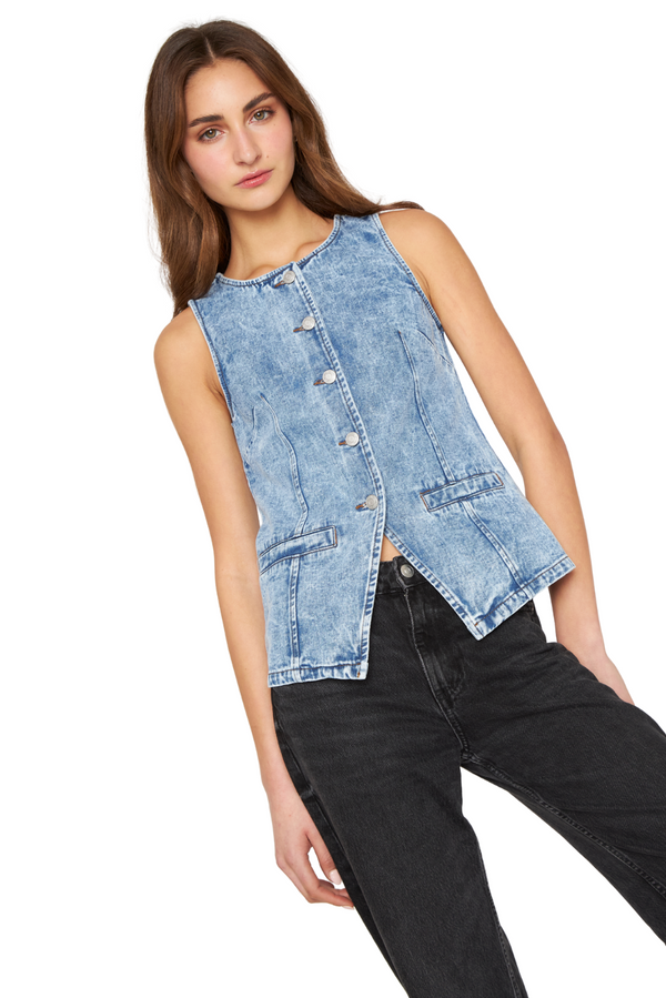 Vest Alicia azul