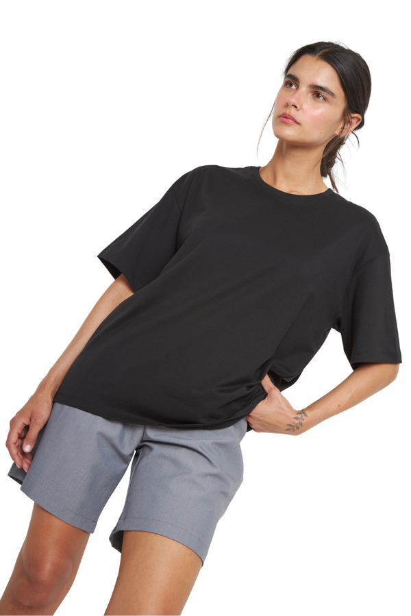 Polera Jacinta PIMA Oversize negra