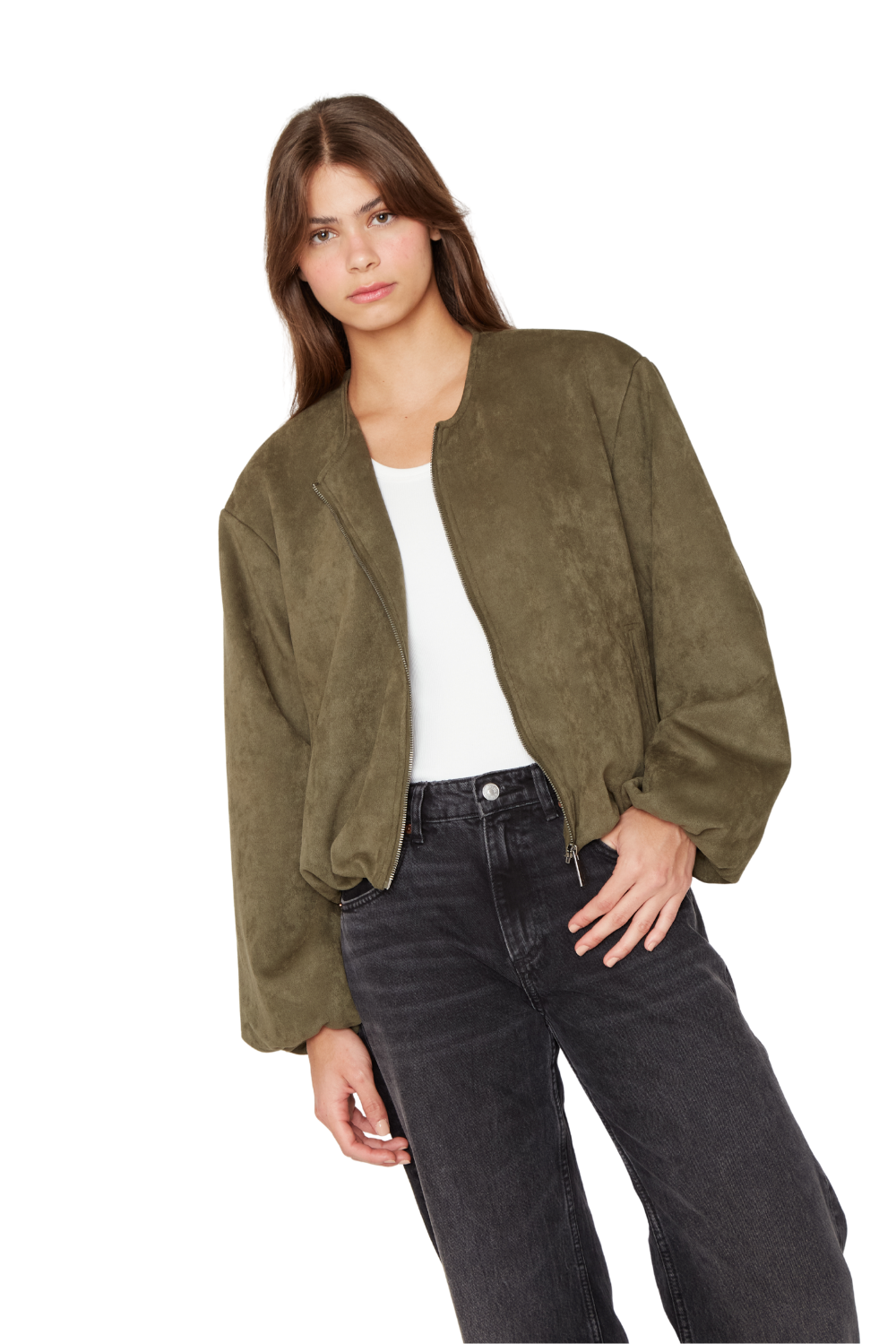 Chaqueta Bimba verde