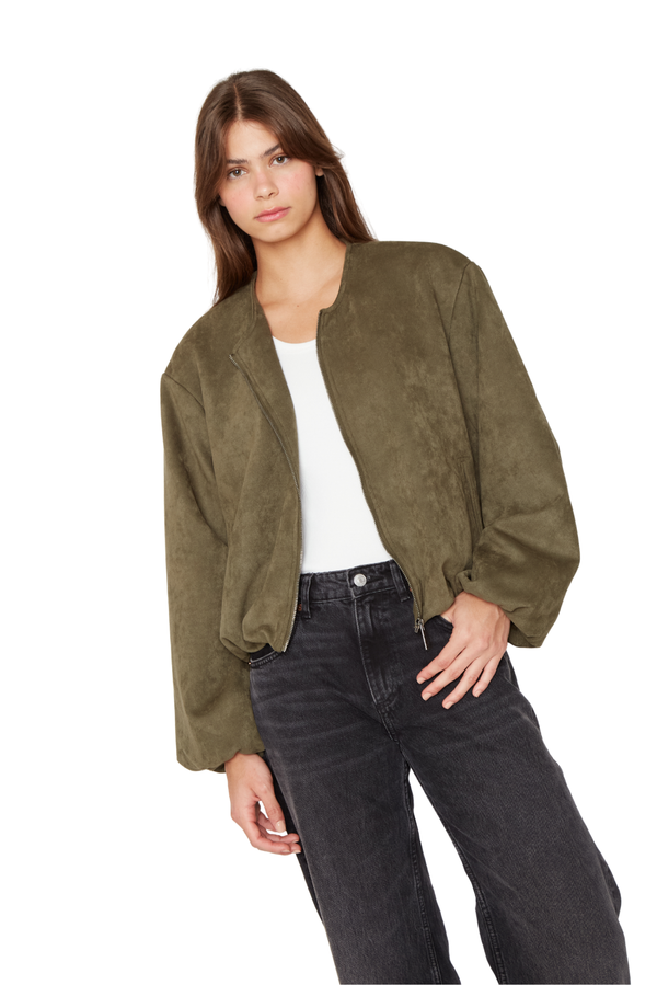 Chaqueta Bimba verde