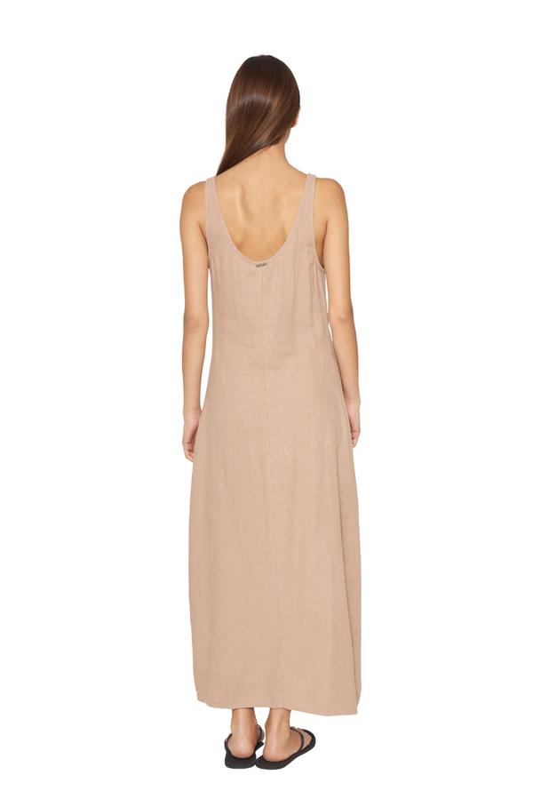 Vestido Mila crudo