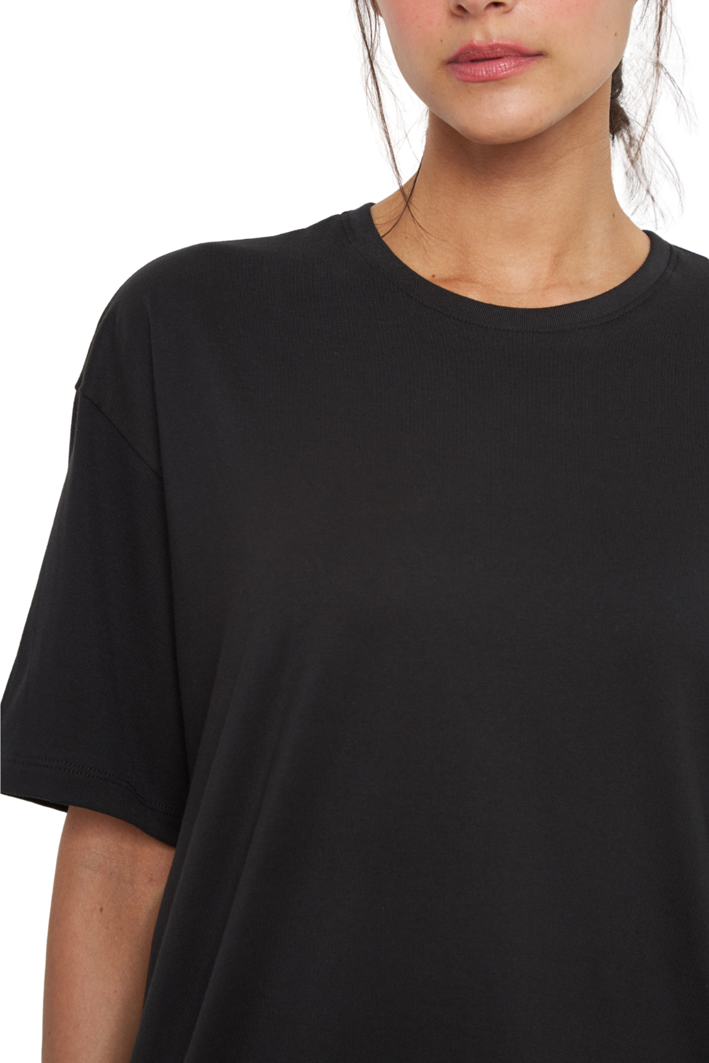 Polera Jacinta PIMA Oversize negra