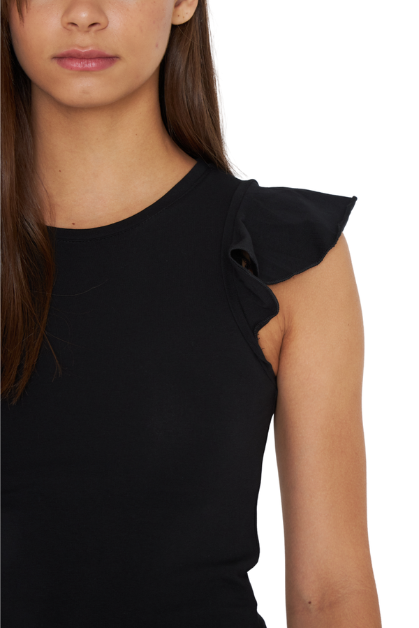 Polera Gracia alitas III negra