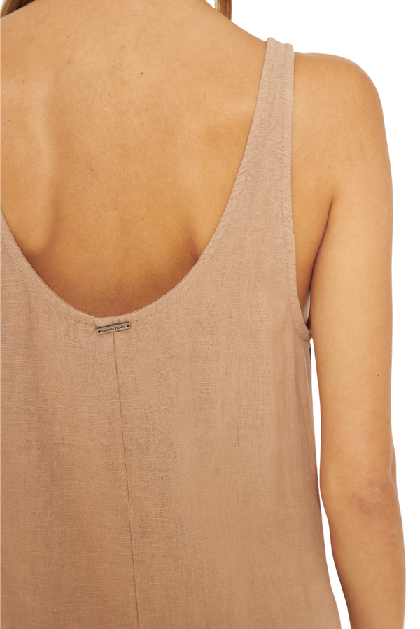 Vestido Mila crudo