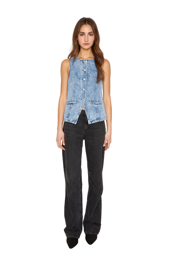 Vest Alicia azul