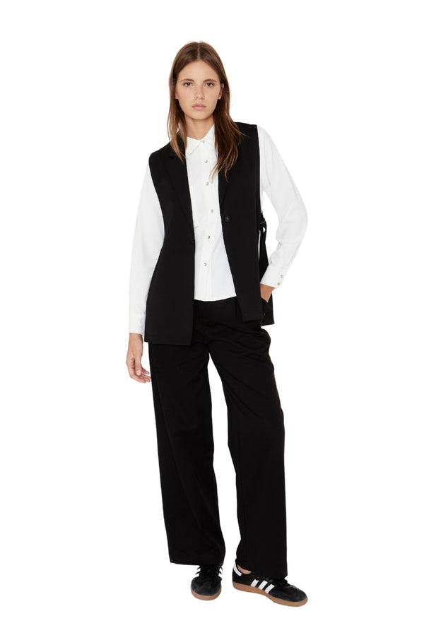Blazer Owen negro sin manga