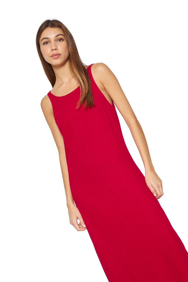 Vestido Mila rojo
