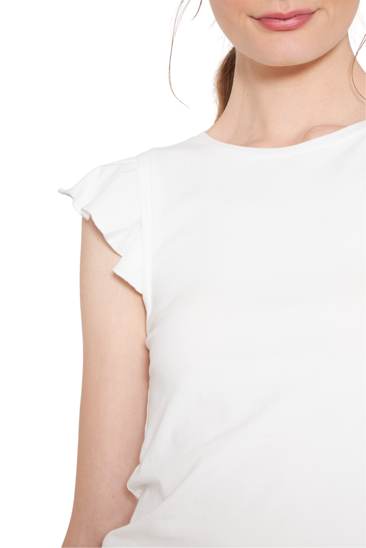 Polera Gracia alitas III blanca