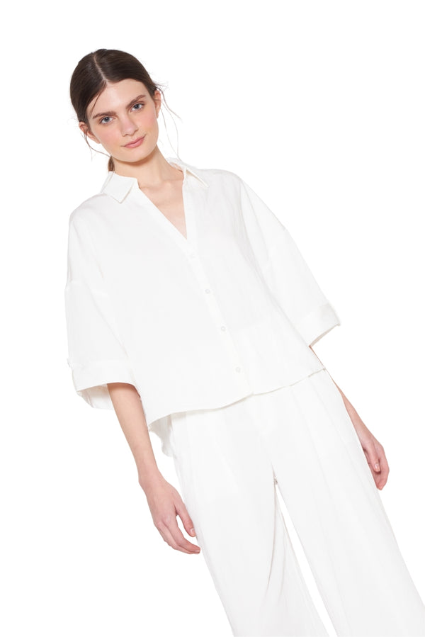 Blusa Elena blanca