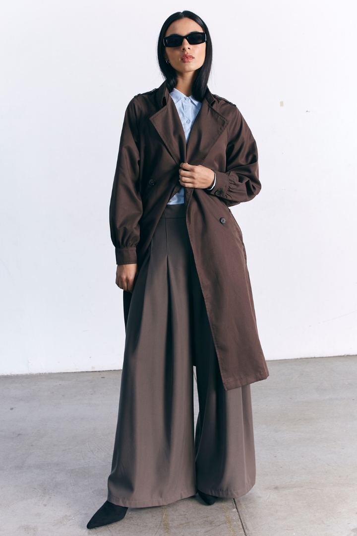 Trench Coat Porter café