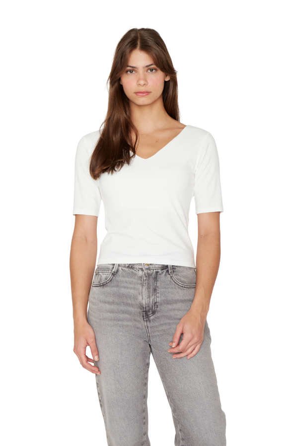 Polera Elisa blanca