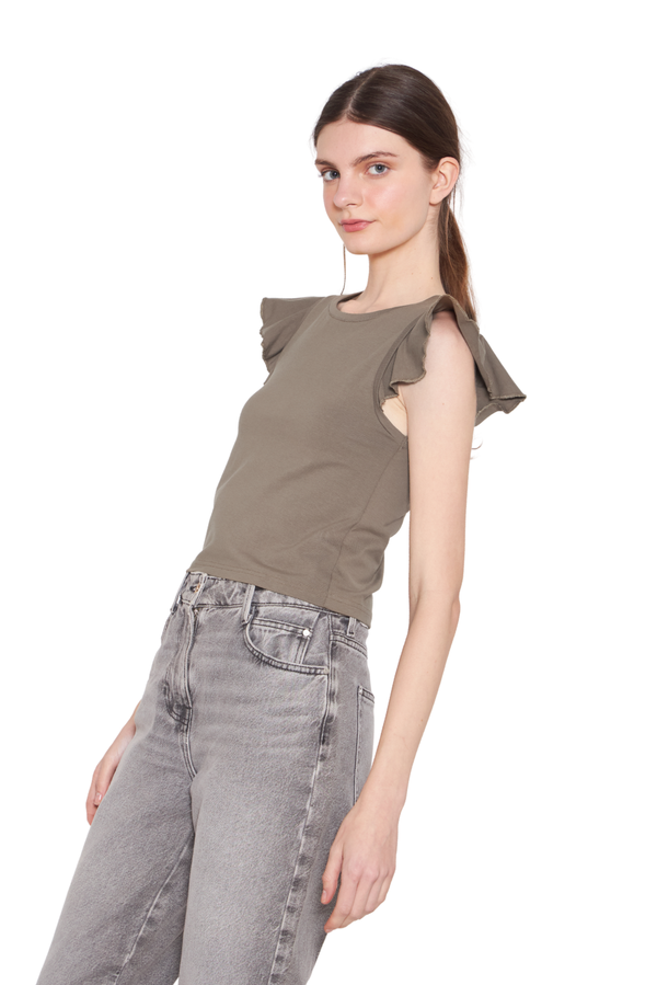 Polera Gracia alitas III verde