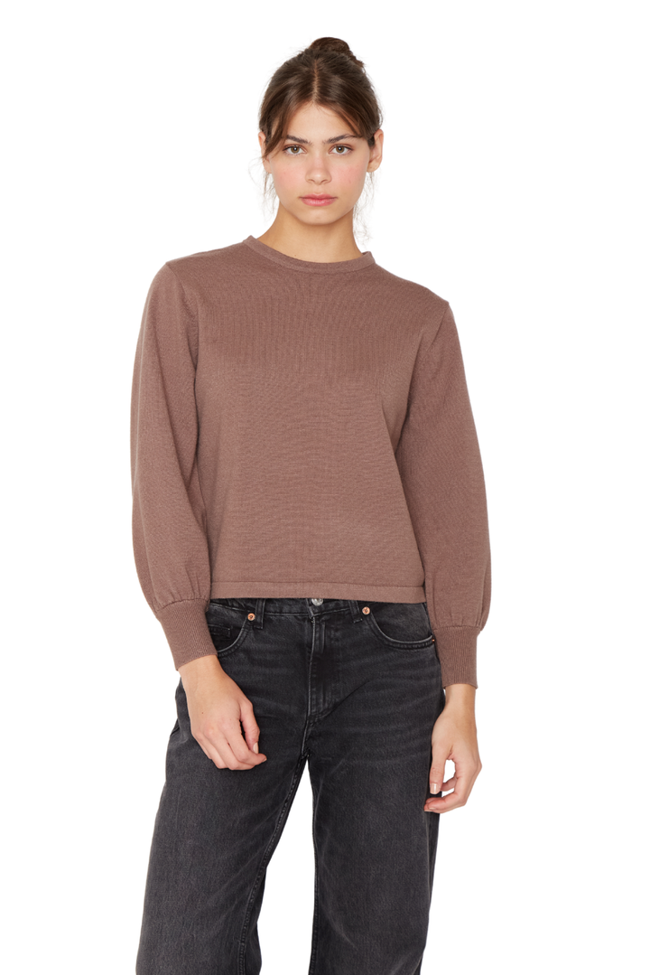 Chaleco Harper café