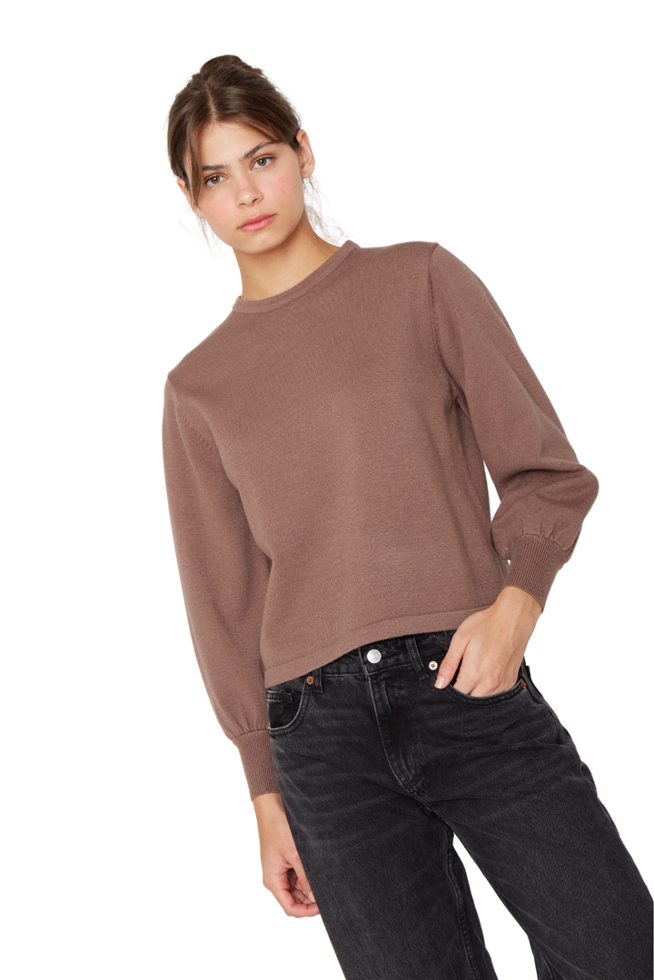 Chaleco Harper café