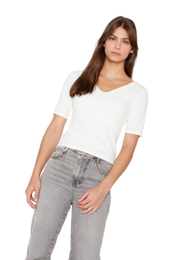 Polera Elisa blanca