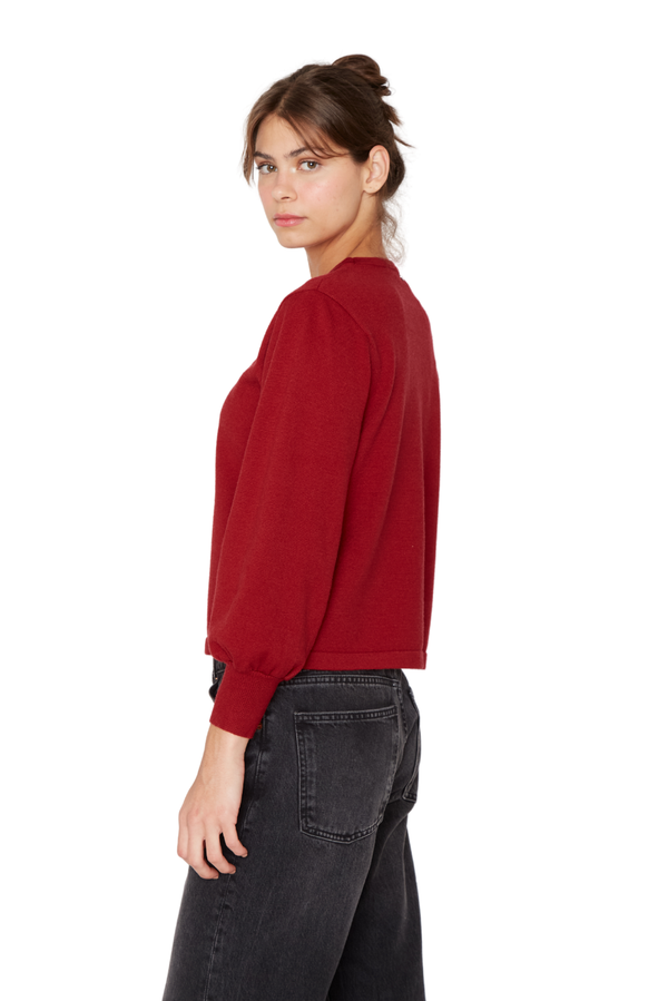 Chaleco Harper cherry