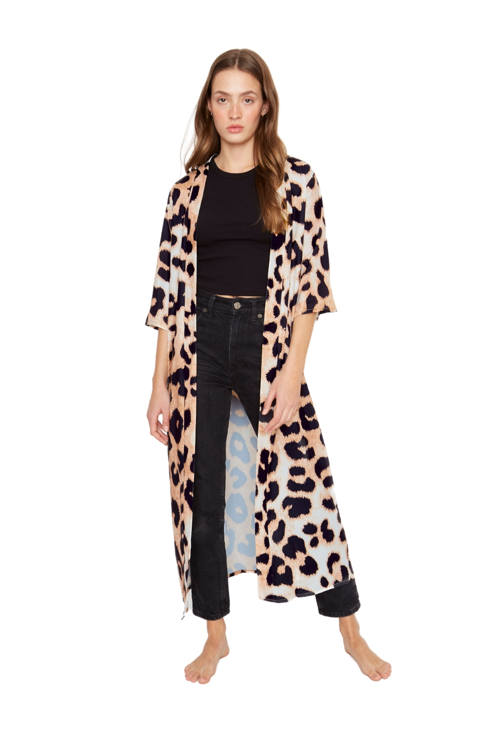 Kimono Kurt III animal print