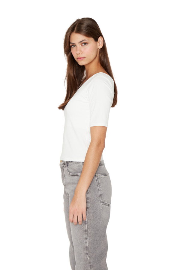 Polera Elisa blanca