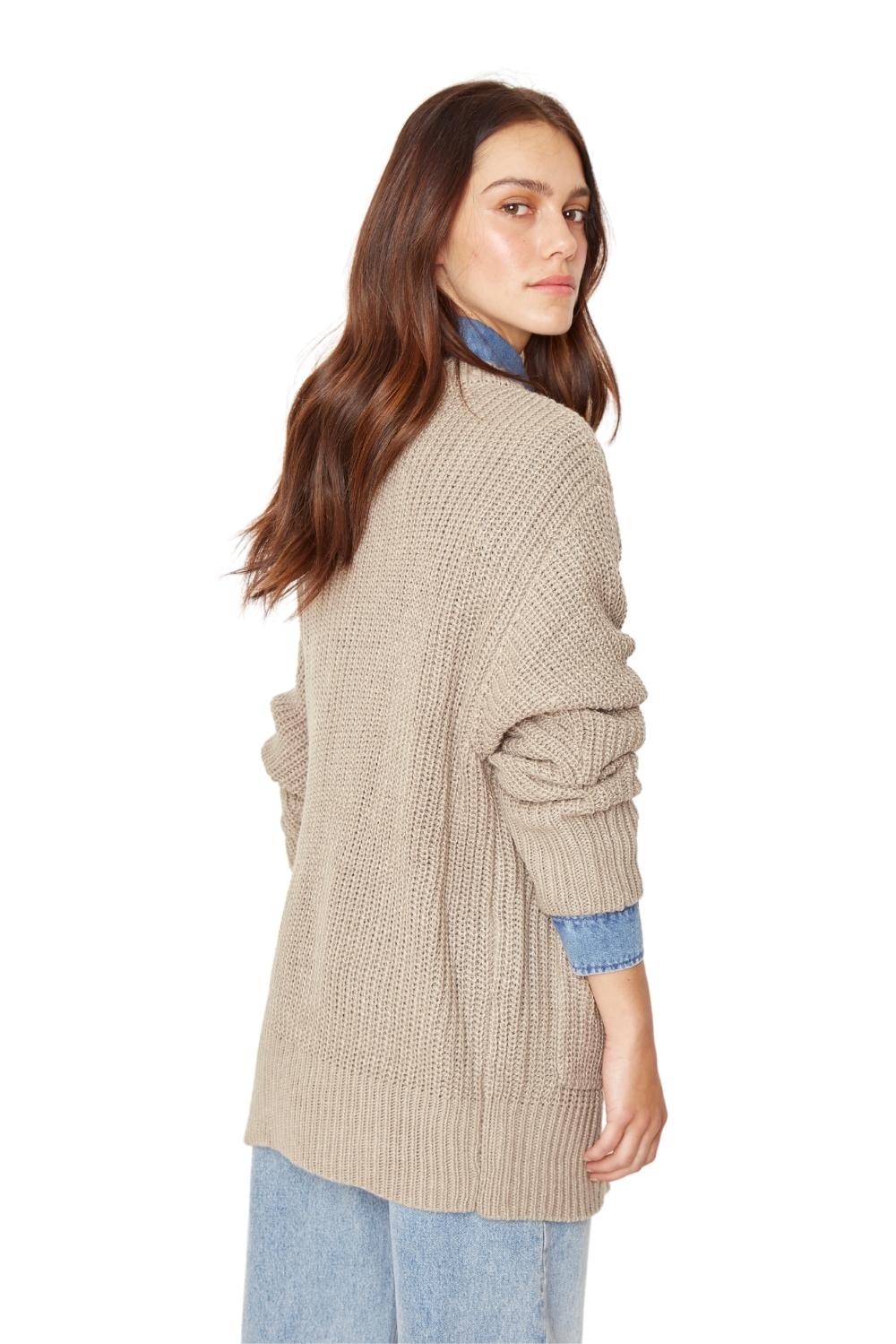 Chaleco Rafaela gris