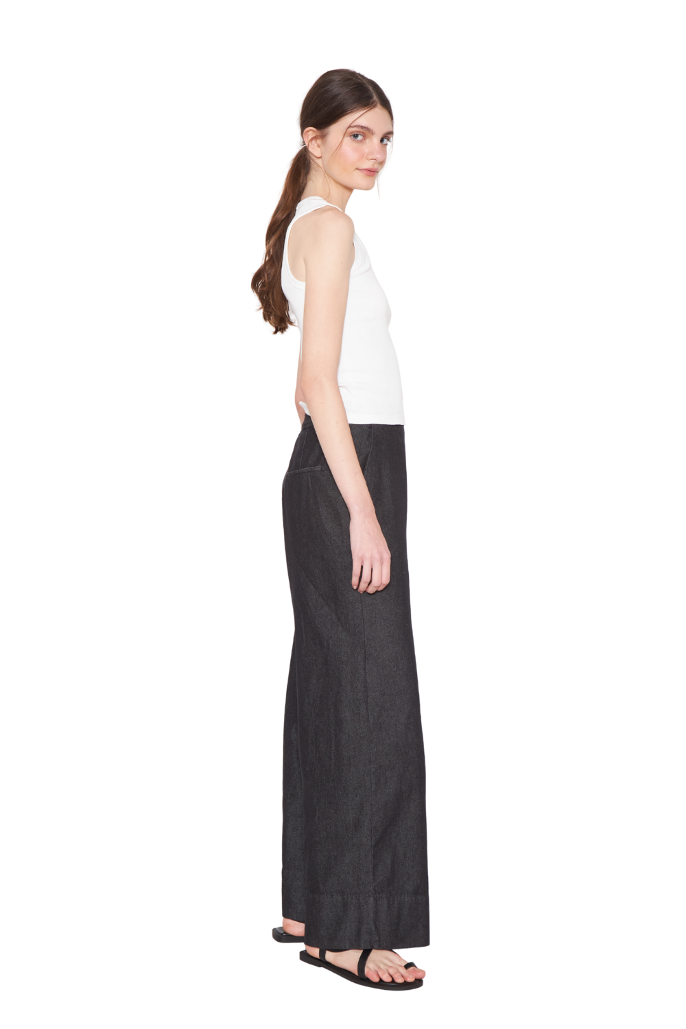 Pantalón Denim Martina negro