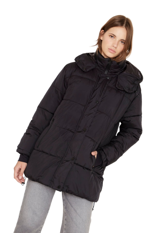 Parka Celine negra