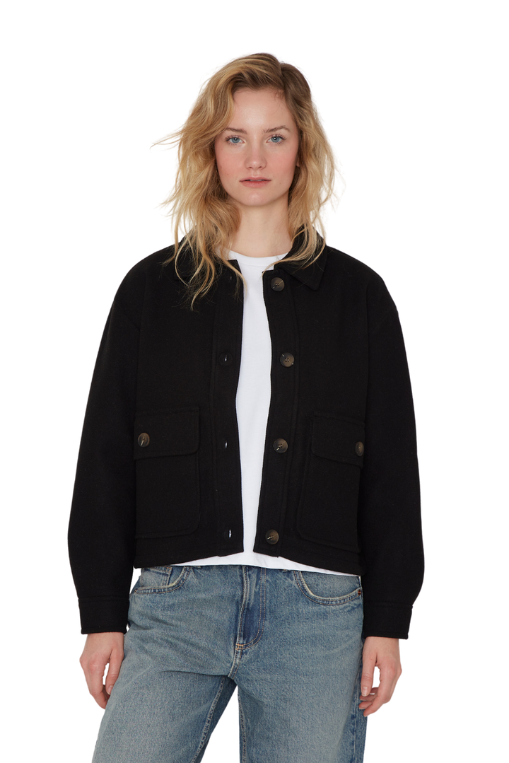 Chaqueta Cargo negra