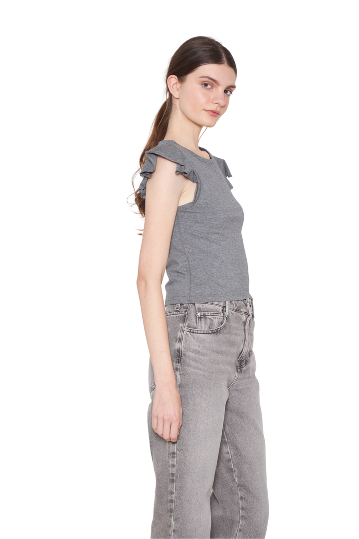 Polera Gracia alitas III gris