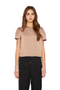 Blusa Olivia satin café
